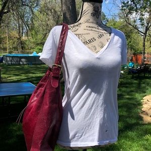HOBO purse Marley Leather Magenta